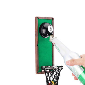 Ouvre-bouteille <span class=keywords><strong>mural</strong></span> CL214 Play Platoon avec crochet et anneau, attrape-capsules, aimant pour cuisine et bar - Product Image 3