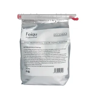 FeiQu Mild Formulation Platinum Hair Bleaching Cream Grey Bleach Powder For Professional Hair Color