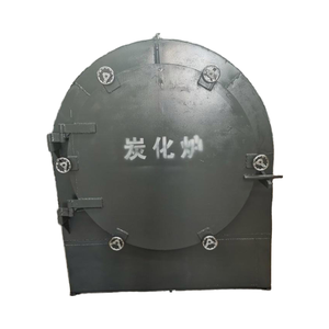 Four de carbonisation horizontale <span class=keywords><strong>suspendu</strong></span> à haut rendement, respectueux de l'environnement, avec noyau de moteur en acier inoxydable, 0,3-3t/jour, énergie - Product Image 2