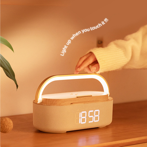 <span class=keywords><strong>Samtech</strong></span> S29 – Équipement audio portable professionnel sans fil de haute qualité avec chargeur sans fil et écran d'affichage de l'heure pour haut-parleur - Product Image 2