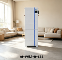 Système de stockage d'énergie solaire 6KW tout-en-un de haute qualité AI-W5.1-5/6/8/10/12P3-EU-B-ESS avec batterie LiFePO4 à semi-conducteurs
