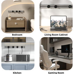 SINOAMIGO 8000W 32A 50cm Riel de Enchufes Ajustable para Cocina con <span class=keywords><strong>Enchufe</strong></span> - Product Image 5