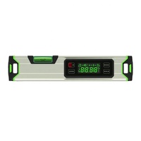 Niveau numérique LED industriel avec cadre en aluminium de 30 cm, aimants horizontaux et verticaux, garantie 1 an, fabriqué en Chine EOUTIL DL1914-300
