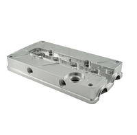 Couvre-culbuteurs en aluminium CNC personnalisé avec ventilation pour Honda Acura DOHC Vtec