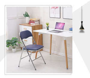 Simple Office Mesh Chair with Folding Portable <strong>Backrest</strong> <strong>Stool</strong> for Home Conference Training Wholesale - Product Image 5