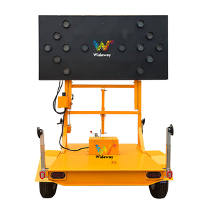 Di động năng lượng mặt trời-Powered gấp dấu hiệu giao thông Trailer với <span class=keywords><strong>LED</strong></span> nhấp nháy mũi tên <span class=keywords><strong>Board</strong></span> cho sử dụng ngoài trời - Product Image 5