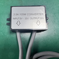 Cable convertidor de energía Starlink Mini de Utech Factory Wholesale con blindaje trenzado y revestimiento de PVC, entrada de 12-24V, salida de 30V, para uso en RV/exterior.