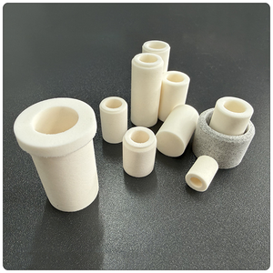 Industrial <b>Plastic</b> PE Sintered Micro Porous 50 Micron Filter Cartridge Cylinder Round Shape Solid Filter - Product Image 2