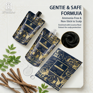 Crema per <span class=keywords><strong>Capelli</strong></span> Neri Zhaoone Exclusive 500ml, Non Appiccicosa, Copre i <span class=keywords><strong>Capelli</strong></span> <span class=keywords><strong>Bianchi</strong></span>, OEM all'Ingrosso - Product Image 6