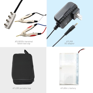 Testeur de résistance interne portable pour batteries au plomb AT528L, testeur de résistance AT528L - Product Image 2