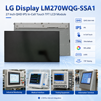 LM270WQG-SSA1 27 Zoll IPS QHD TFT LCD Bildschirmmodul 2560x1440 In-Cell Touch USB 75Hz LVDS 92 Pin für OEM Eingebettete Geräte