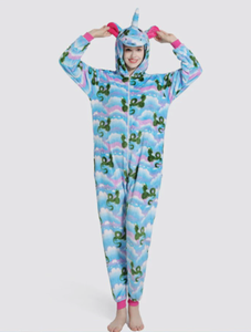 Combinaison <span class=keywords><strong>Kigurumi</strong></span> en polaire corail doux, motif lion, avec capuche, pour adulte, tenue de fête d'Halloween - Product Image 5