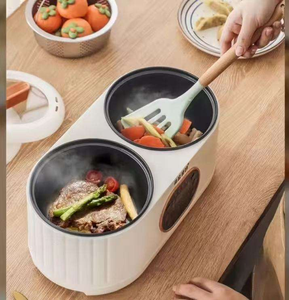 Vente en Gros Usine Cuisinière à Riz Intelligente 1.8L+1.8L, Mini et Compacte, Automatique et Multifonctionnelle pour Petits Espaces - Product Image 4