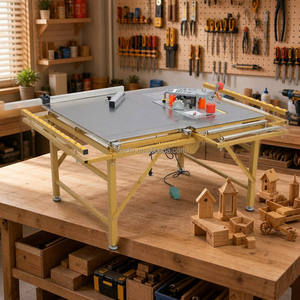 Scie à table de précision pliable pour le travail du bois, scie à panneaux coulissante pour la menuiserie, machine de découpe de bois sans poussière, fournitures optionnelles - Product Image 1