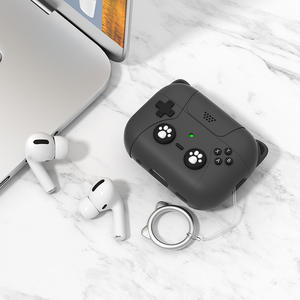 Estuche Protector <span class=keywords><strong>de</strong></span> Silicona para Auriculares con Diseño <span class=keywords><strong>de</strong></span> Juego para <span class=keywords><strong>Airpods</strong></span> 3 <span class=keywords><strong>Pro</strong></span> 2 <span class=keywords><strong>Segunda</strong></span> <span class=keywords><strong>Generación</strong></span>, Estuche Protector <span class=keywords><strong>de</strong></span> Auriculares Bluetooth para <span class=keywords><strong>Airpods</strong></span> 4 - Product Image 5