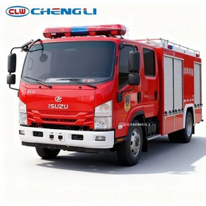 Camión de Bomberos 1SUZU 4x2 5T de Doble Propósito, Diésel Euro 4, para Rescate de Incendios Urbanos y Equipamiento Contra Incendios en Parques Industriales - Product Image 1