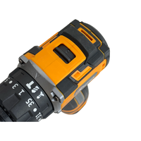 Perceuse électrique portative professionnelle sans fil 16V sans balais, kit de batterie pour le travail du bois