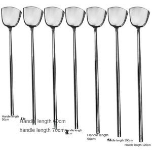 Cuchara Comercial de Acero Inoxidable DFU204 con Mango Largo para Saltear Verduras, Ideal para Restaurantes y Cantinas - Product Image 5