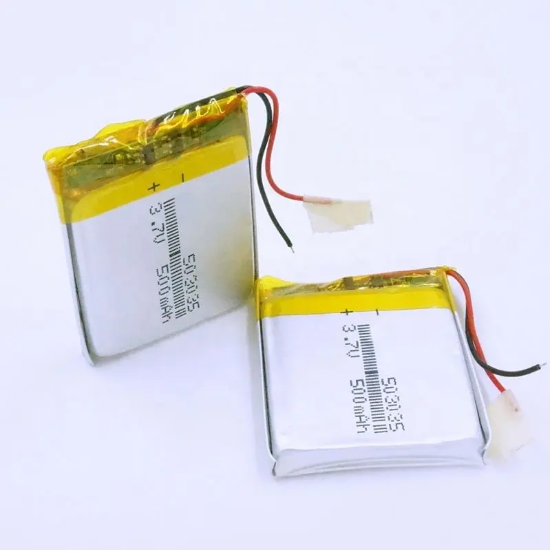 2019 Low Price Dst303035 500Mah 5000Mah Rechargeable 3.7V Lithium Battery Solar Lamps For Sensor Deive