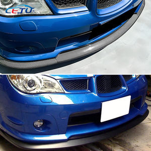 Divisor de labios de alerón de parachoques delantero de coche con aspecto de fibra de carbono ABS para <span class=keywords><strong>Subaru</strong></span> S204 GG <span class=keywords><strong>Impreza</strong></span> <span class=keywords><strong>WRX</strong></span> <span class=keywords><strong>STI</strong></span> Sedan Wagon Hatchback 2006-2007 - Product Image 3