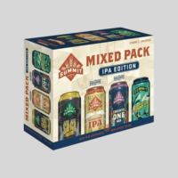 Logo personnalisé imprimé 8 Pack 12 Pack Bière Boîte de papier Emballage 355ml 473ml Canettes Jus Boissons Vin Spiritueux Boîte en carton