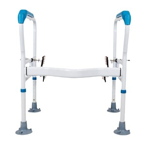 Poignée de sécurité pour toilettes Good Steps, capacité de charge 136 kg, en fer thermolaqué, équipement de sécurité pour la salle de bain, aide à la levée - Product Image 4