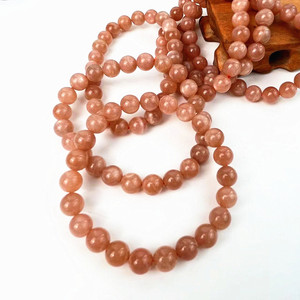 Bracelet en cristal de 8mm de perles rondes de quartz rose Reiki de pierres précieuses naturelles de guérison en vrac en gros - Product Image 4