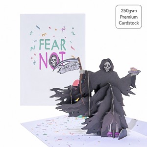 Tarjeta de Felicitación Pop-Up de Feliz Cumpleaños, Divertida Tarjeta de Fiesta de Halloween, Tarjeta de Cumpleaños Impresa en 3D, Regalo - Product Image 5