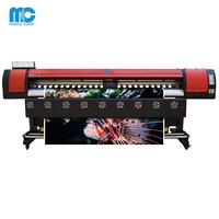 Imprimante à solvant écologique MC Hotsale 1800mm 2500mm 3200m Traceur à jet d'encre grand format Autocollants de voiture en vinyle Fabricants de toiles SAV