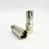 Connecteur de câble à connexion rapide antidéflagrant M17-7P en zinc étanche IP67 basse tension pour servomoteur d'automatisation 6-12 mm