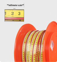Jauge de niveau d'eau à ruban acier 30m 50m Haute précision Protection IP55 Garantie 1 an