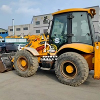 Chargeuse-pelleteuse JCB 4CX d'occasion TorqueLock Original, excavatrice rétro, prix abordable, prête à être expédiée, haute qualité