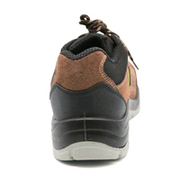 Chaussures forestières de sécurité industrielle à bout en acier suédé chaussures de sécurité en cuir à coupe basse anti-crevaison Construction soudage chaussures de sécurité antidérapantes