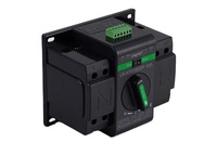 Commutateur de transfert automatique (ATS) 4P 6A 63A 400V, contrôleur de double alimentation pour un passage facile entre les sources d'alimentation, idéal pour les groupes électrogènes de secours