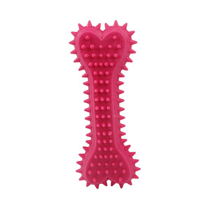 Natural Reusable <b>Dog</b> Toothbrush <b>Stick</b> Chew Toy Dental Bone Rubber Molar <b>Stick</b> Squeaky Bone Shape Toy for <b>Dogs</b> Animals - Product Image 4