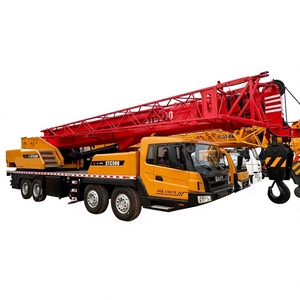 Grúa Usada de 50 Toneladas, Grúa sobre Camión de Segunda Mano, Equipo de Construcción para Ingeniería, Grúa Sany Stc50 - Product Image 1