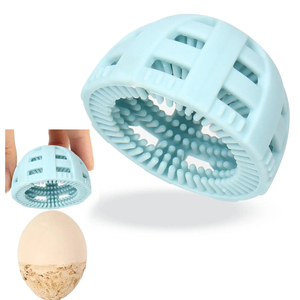 Nuevo Cepillo de Silicona Multifuncional para Huevos, Diseño Personalizado 2024, de Grado Alimenticio, Reutilizable, Ecológico, Transparente, Herramienta de <span class=keywords><strong>Limpieza</strong></span> para Cocina - Product Image 1