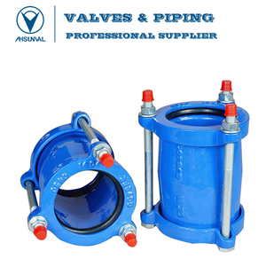 Giunto Gibault <span class=keywords><strong>in</strong></span> ghisa sferoidale utilizzato per tubi <span class=keywords><strong>in</strong></span> PVC o tubi <span class=keywords><strong>in</strong></span> acciaio - Product Image 1