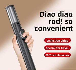Tré<span class=keywords><strong>pied</strong></span> perche à selfie à ouverture automatique avec poignée rotative et équilibrée, extensible jusqu'à 1,6 m, pour vlog/enregistrement vidéo - Product Image 5