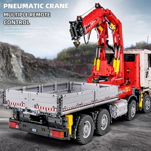 Mould King 19002 Camion Gru Pneumatica Technic con Controllo APP 2.4G, Modello Elettrico Lepin MOC, Set di Costruzioni da 8238 Pezzi - Product Image 3