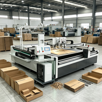 Automatische CNC-mesplotter snijmachine met spindel voor PVC-foamboard en honingraatkarton