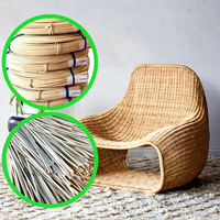 Materiais de Tecelagem em Rattan de Guangdong 2mm para Cestas de Casamento, Cestas de Frutas/Flores, Acessórios DIY para Móveis e Arte