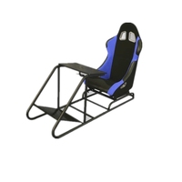 Siège de simulateur de course réglable JBR 1012B pour voitures, en PVC et cuir, pour le sport automobile