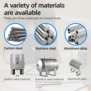<strong>ASME</strong> Custom Aluminum/Stainless Steel Compressor <strong>Tank</strong> Small Horizontal Vacuum Buffer Pressure <strong>Air</strong> Reservoir <strong>Tank</strong>
