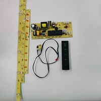 Cheminée électrique avec carte mère PCBA et télécommande LCD, service professionnel OEM/ODM, service tout-en-un, usine de PCBA personnalisable