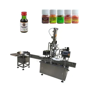 Factory price automatic 20ml 30ml food colouring liquid filling capping machine powder filling machine
