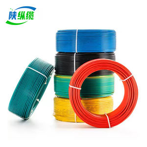 纯4毫米6毫米家用单芯PVC绝缘铜电线柔性450V/750V PVC - Product Image 1