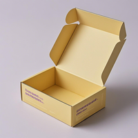 Neu Eingetroffene Einfache Faltbare Kleidungs- und Schuhverpackungsbox mit Individuellem Logo, Wellpappe-Geschenkbox für Bekleidung und Versand