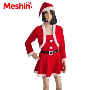 Nouvelle Robe de Noël Fantaisie en Polyester pour Femme Adulte, Modèle Princesse Père Noël, avec Personnage TV Imprimé pour la Réveillon de Noël - Product Image 3