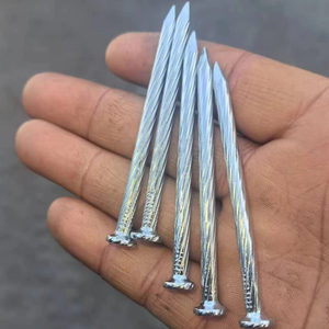 Clous en acier galvanisé électrolytique de haute qualité pour béton, en différentes tailles : 1'', 2'', 3'', 4'' - Product Image 2